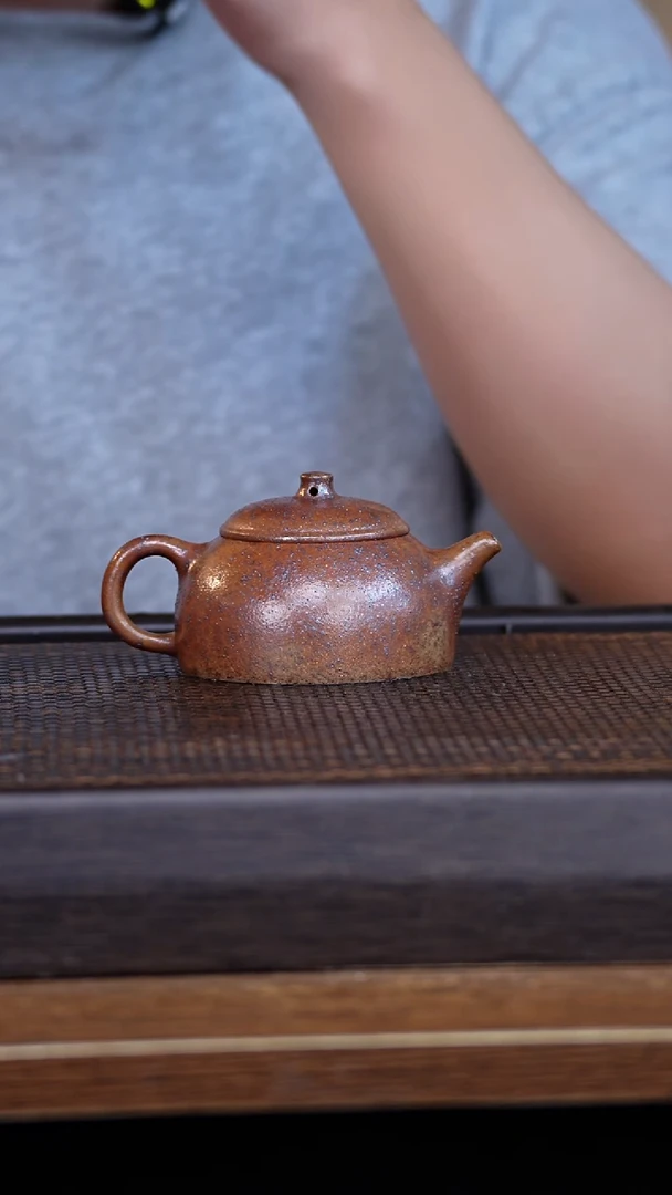 茶壶紫砂宜兴手工原矿紫砂壶001