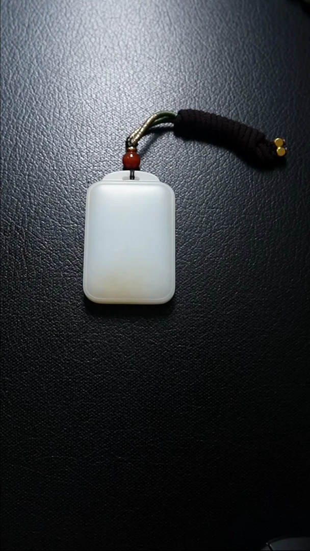 【闪购商品】和田玉颈饰未镶嵌无事牌