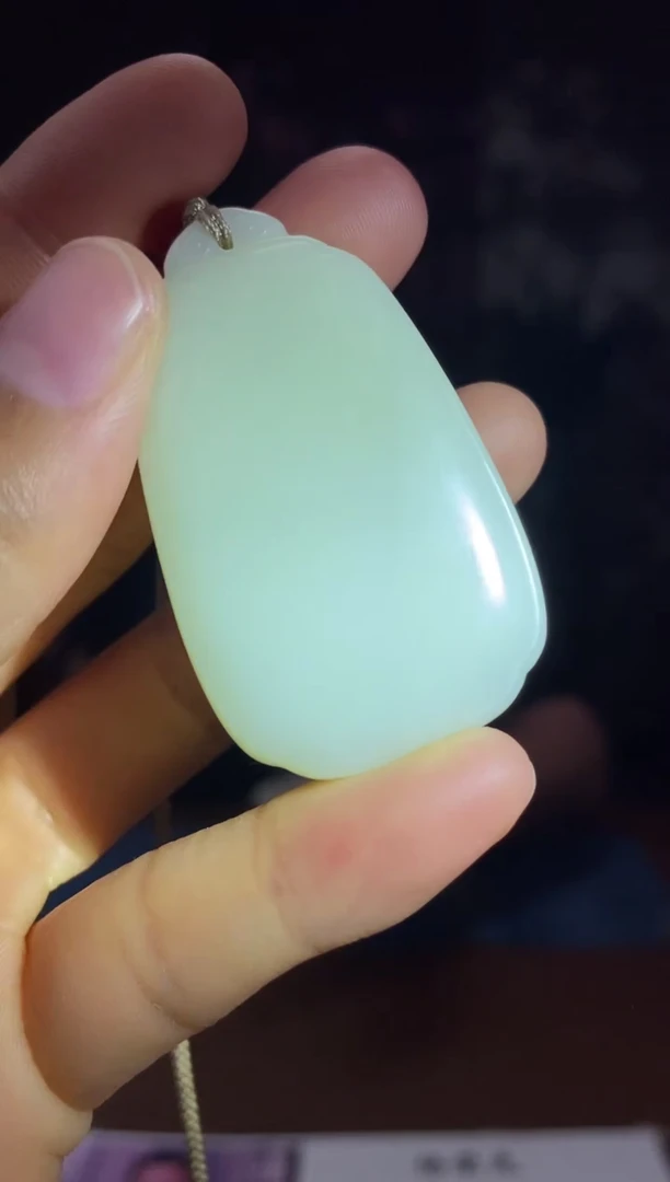 和田玉未镶嵌颈饰D091