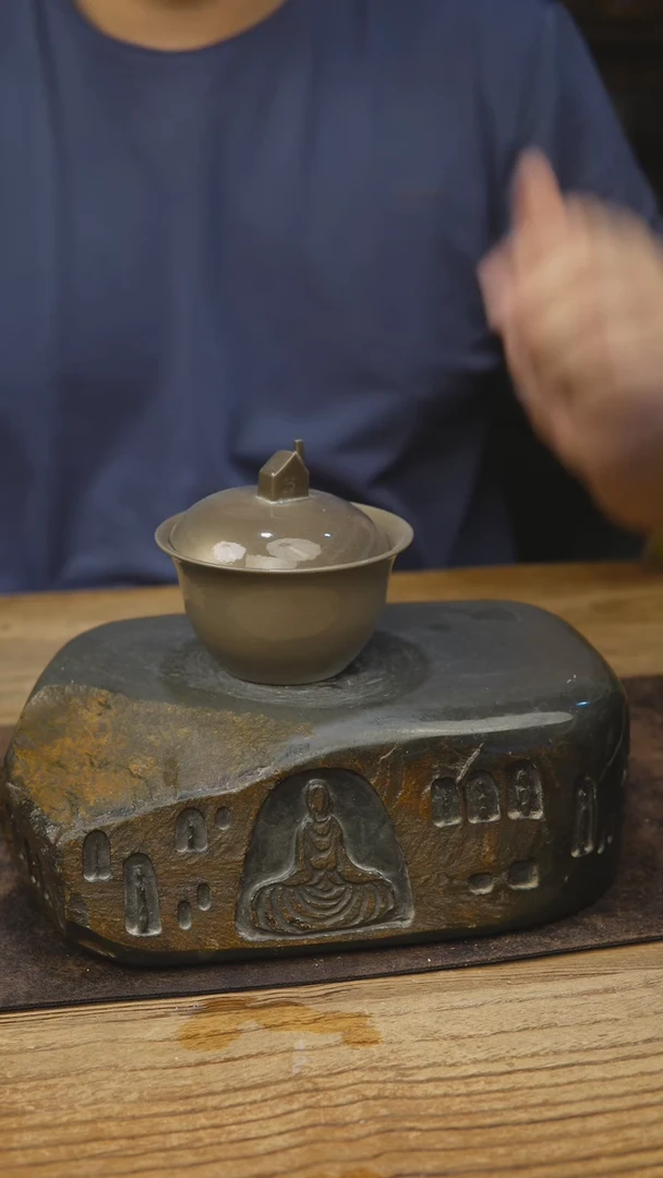 甘石陶艺苏打柴烧839