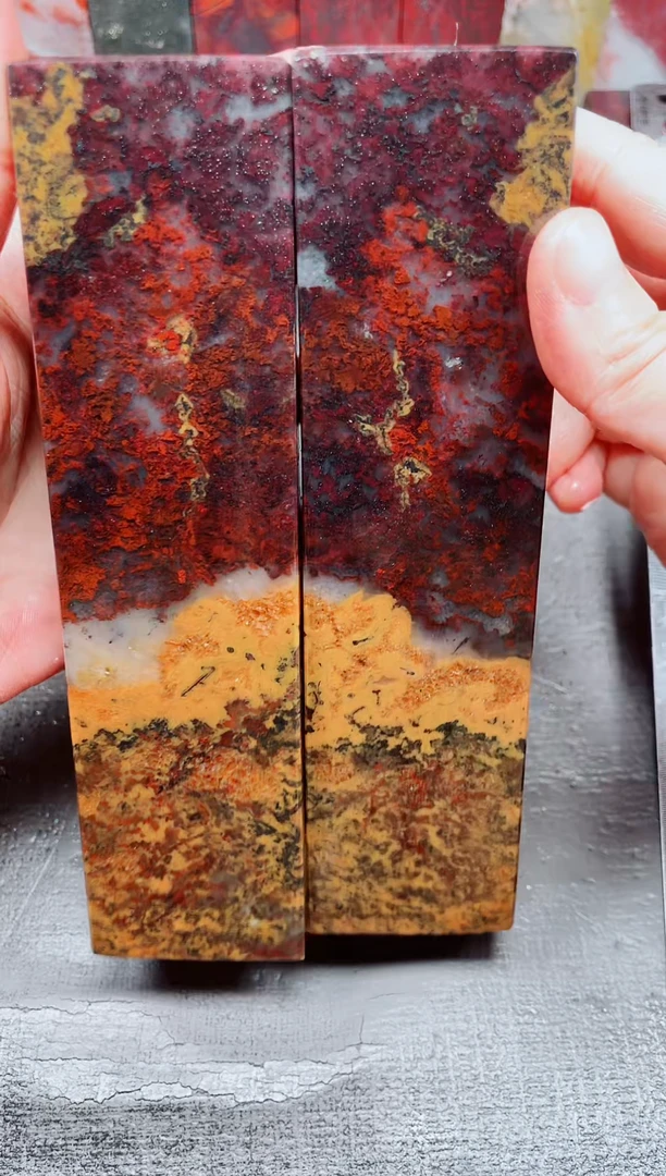 玉桂林鸡血玉素章大地玉化对章27
