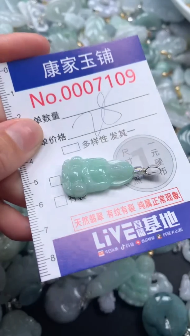 颈饰未镶嵌翡翠7109