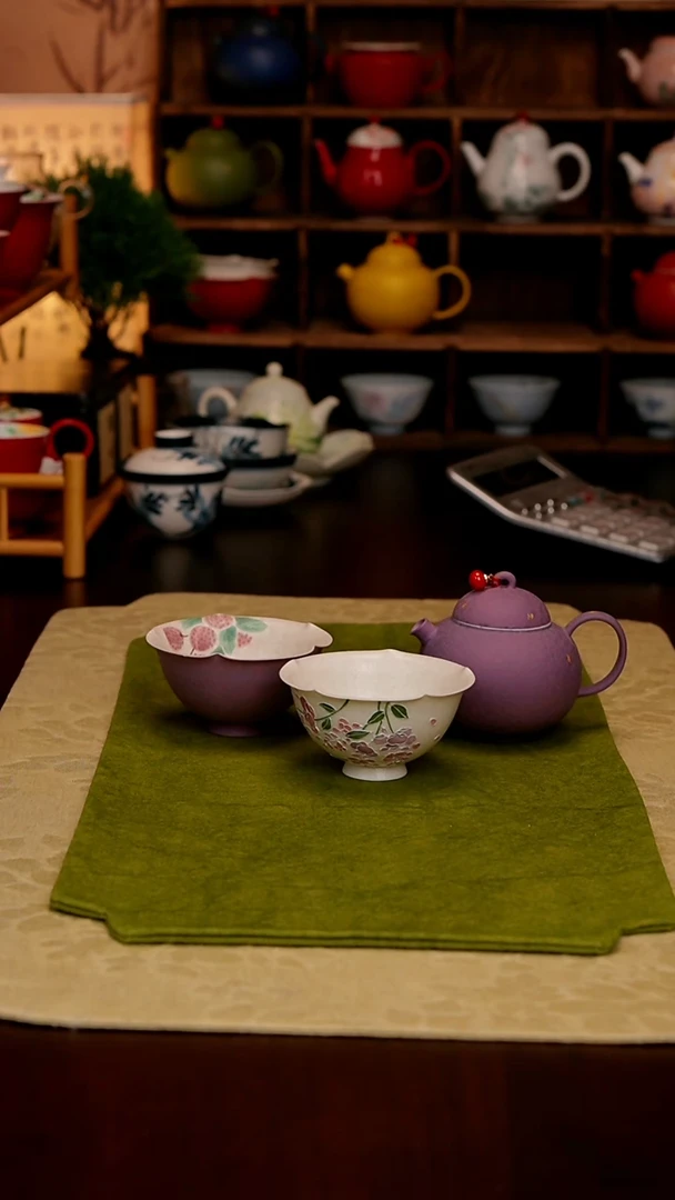 紫黛一壶二杯