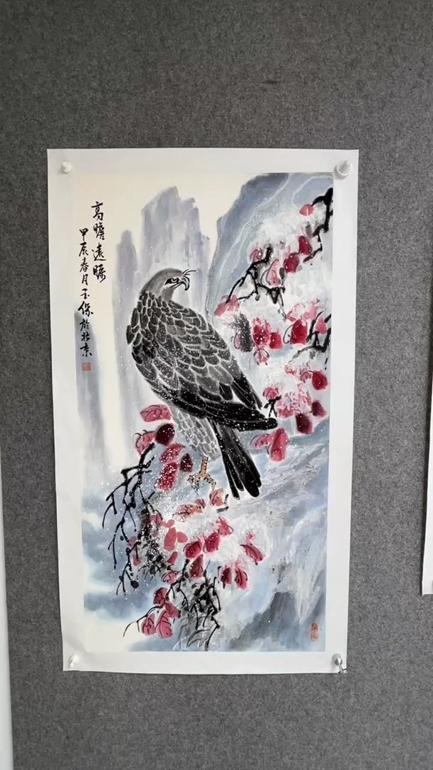 国画李玉保老师三尺