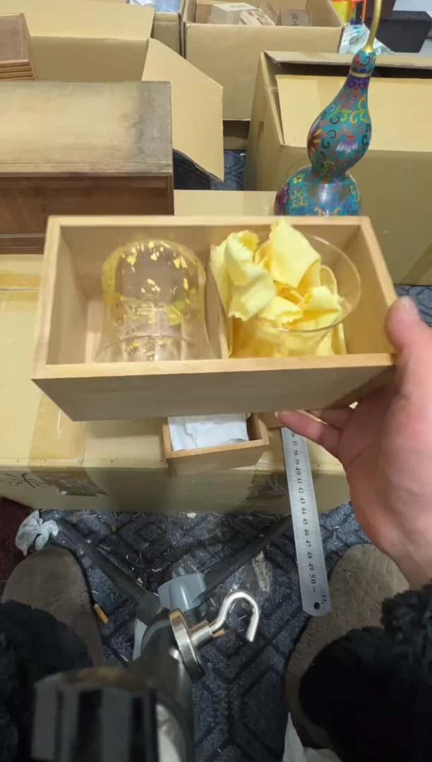 塑料老*高缘中古美术工艺品