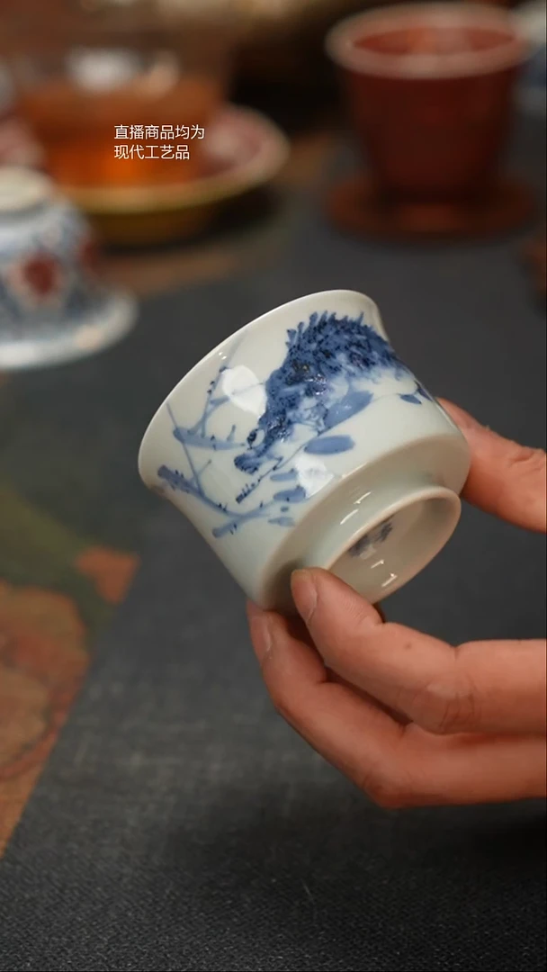 康亭守艺勇往直前束腰杯