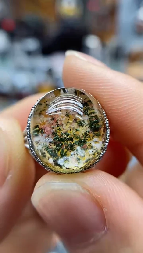 【闪购商品】水晶戒指银S925镶嵌水晶