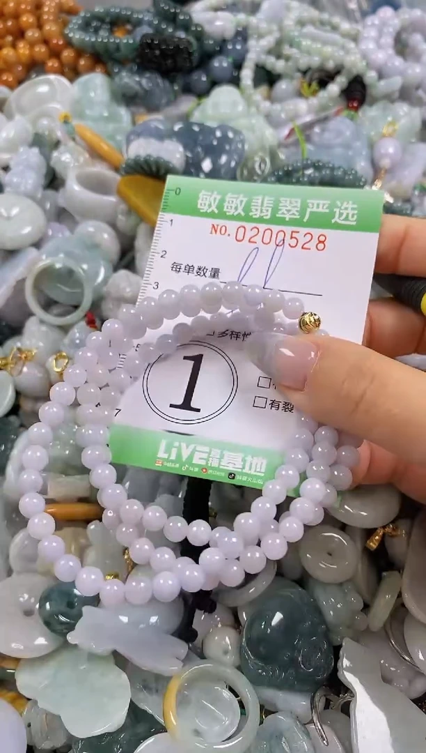 翡翠未镶嵌颈饰闪购0200528多样性发其一