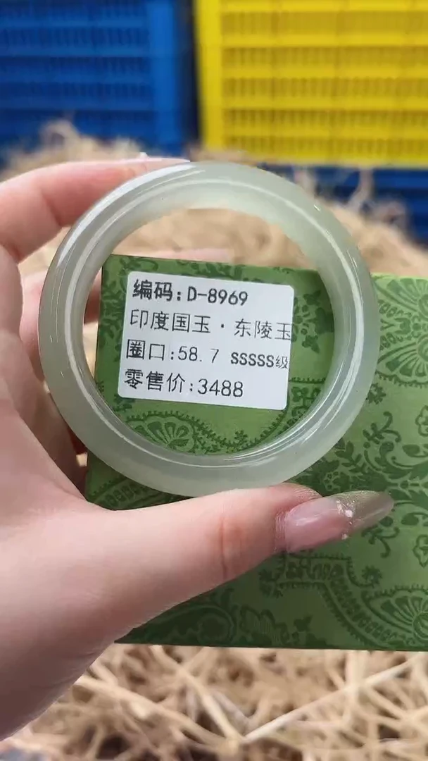 未镶嵌手镯石英质玉D-8969