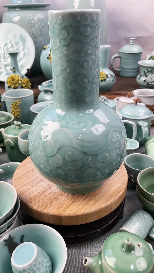 【闪购商品】纯手工 福利款 慧仙青瓷 瓷器