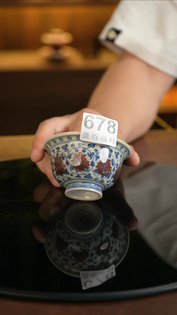景德镇手工手绘杯