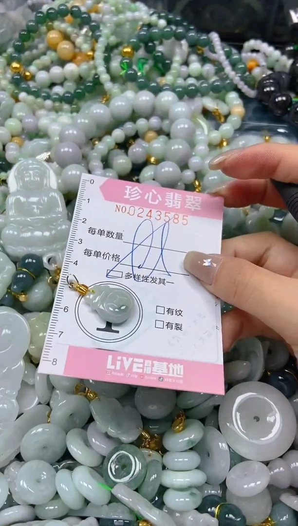 翡翠未镶嵌颈饰闪购0243585