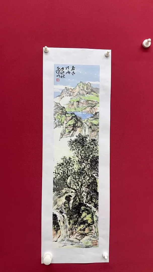 国画吴远明1平尺作品