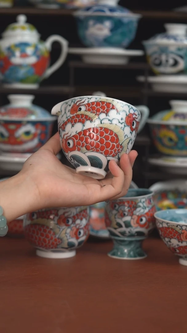老师作品九鱼公道杯 （宠粉福利 ）