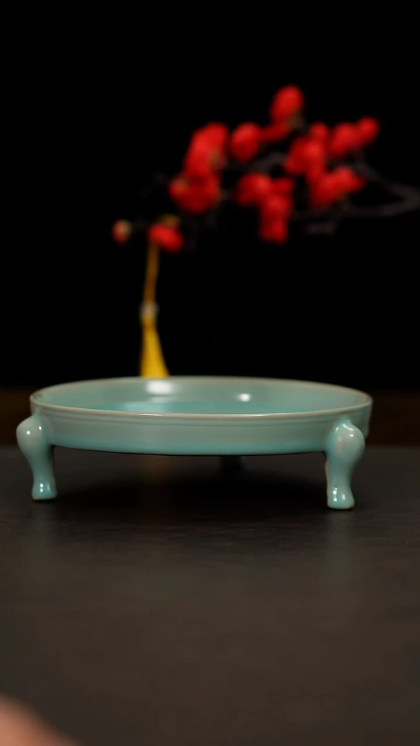 摆件仿古三足洗·微瑕88888