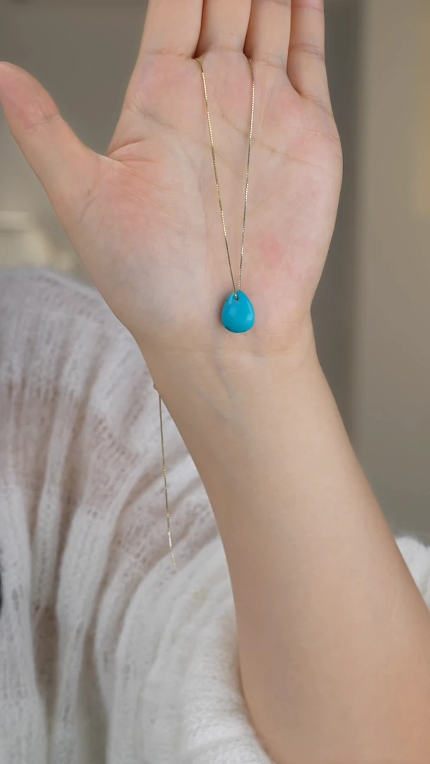 未镶嵌绿松石吊坠(不含链)多样性发货