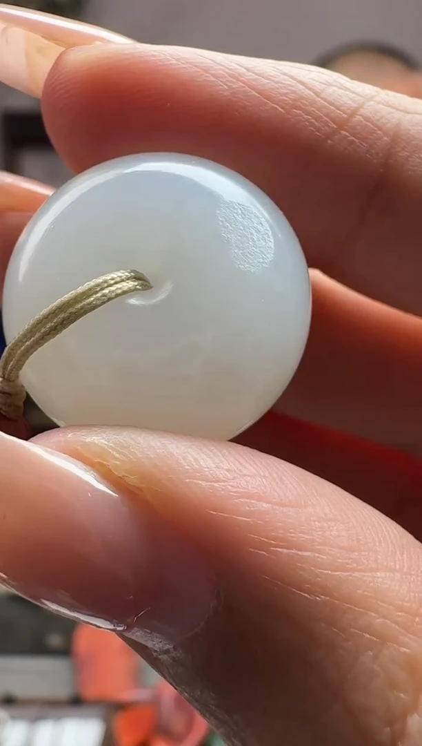 未镶嵌和田玉挂件3525-俄料-物理毛孔