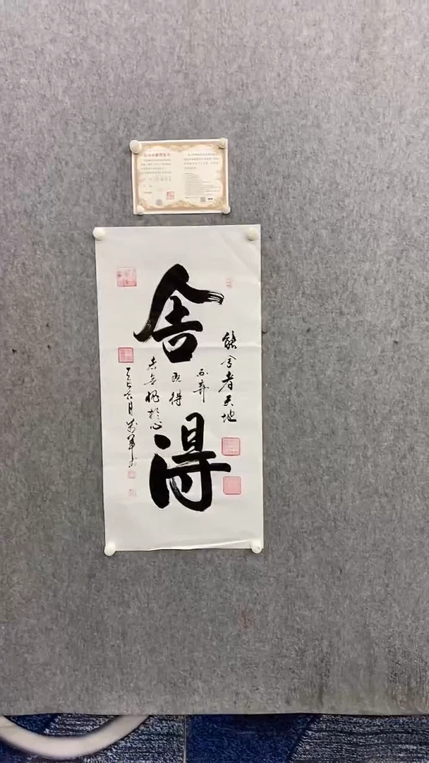 书法王万军100*50舍得  晓雅