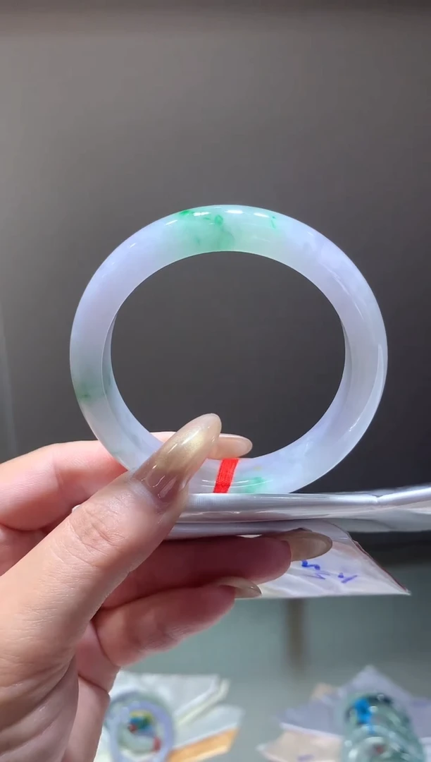 未镶嵌手镯翡翠-F34-正圈57.2