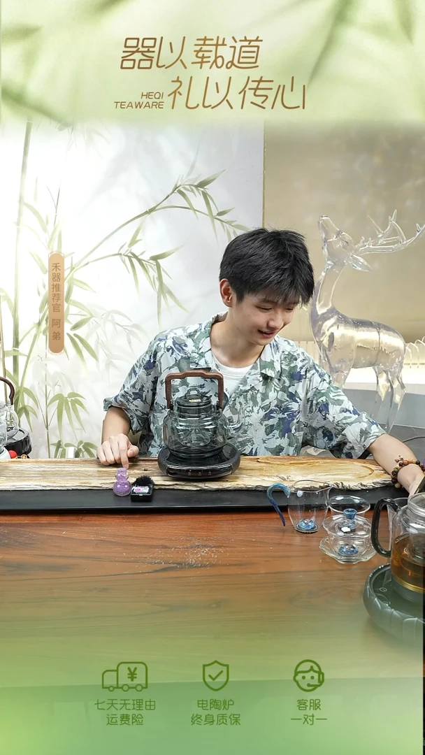 1个雅韵壶侘寂+1个小坐电陶炉炫银色