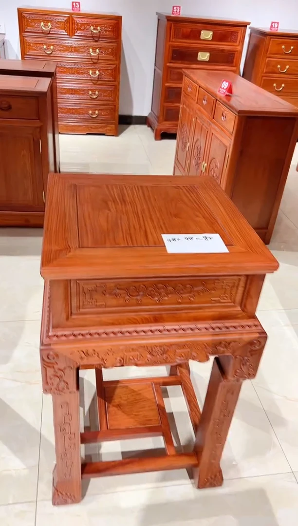 花梨木类架子缅花大果紫檀高几