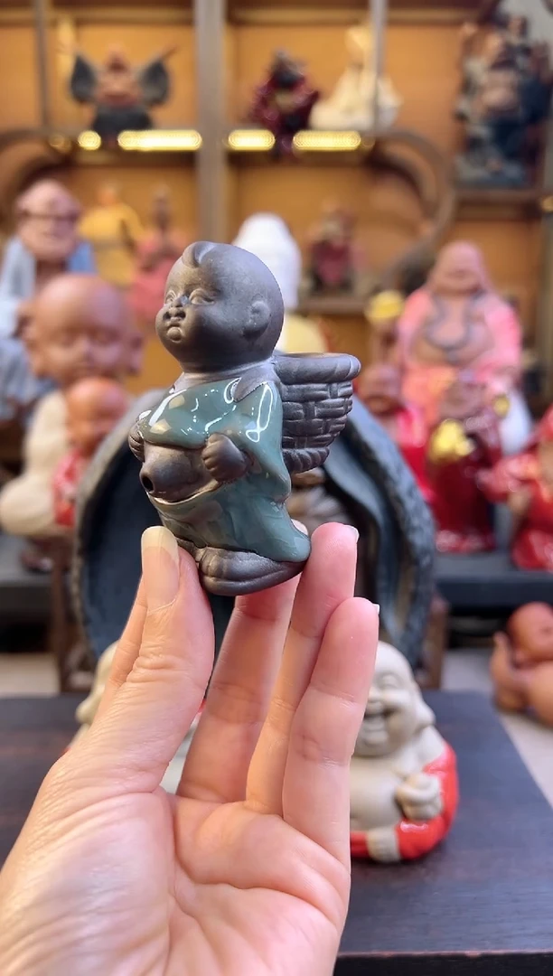 紫砂茶宠器闵紫砂茶宠摆件