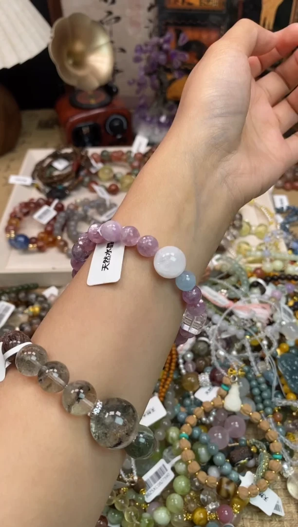 未镶嵌手链紫晶238