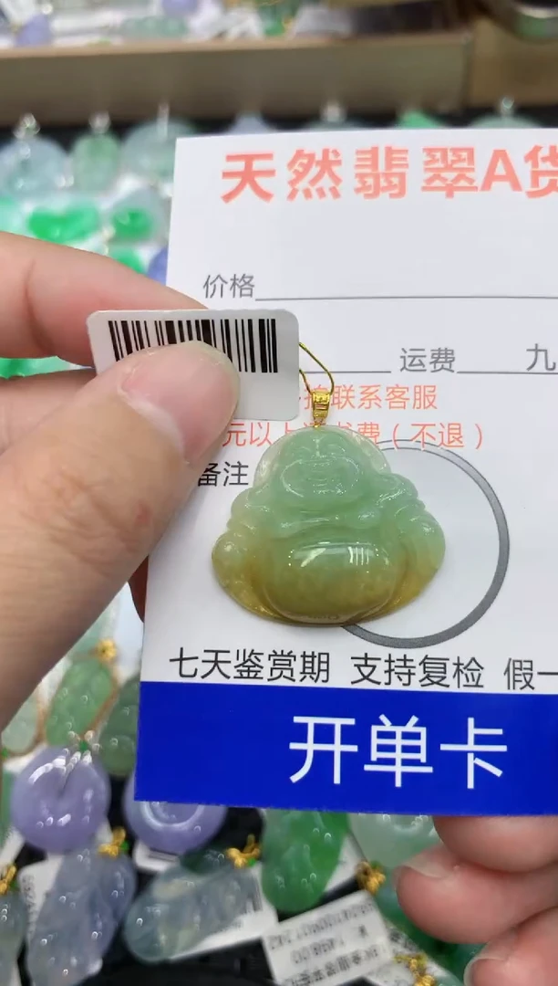 【闪购商品】翡翠颈饰18K金镶嵌111111111111