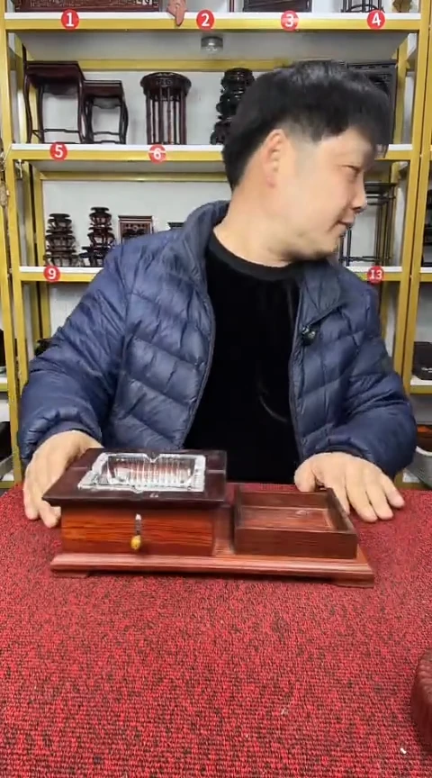 【闪购商品】紫檀木类家具27*14.5cm**