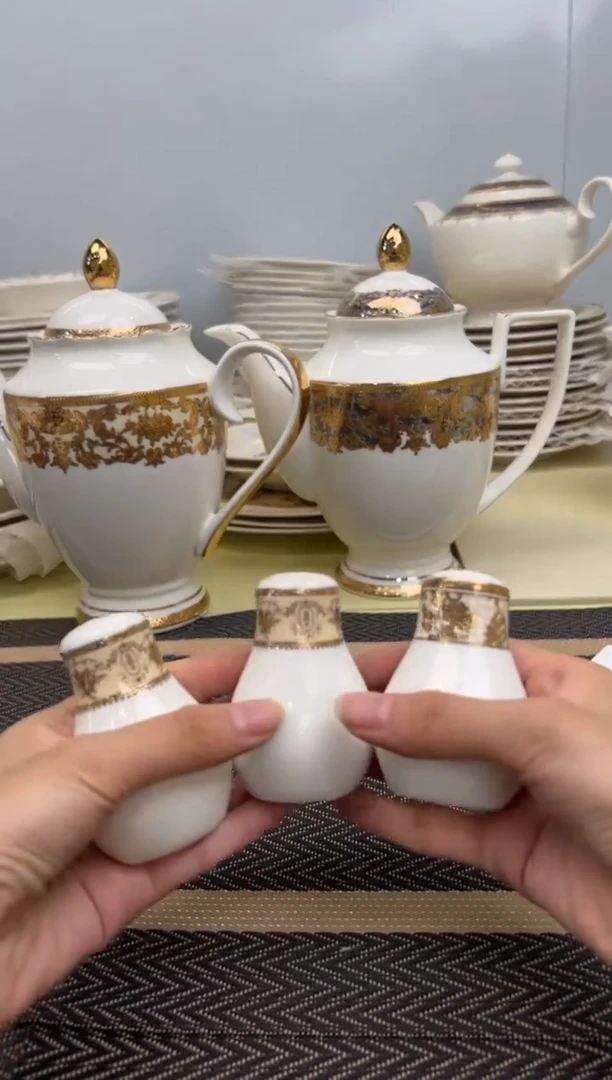 瓷片调味瓶三个一单打包价