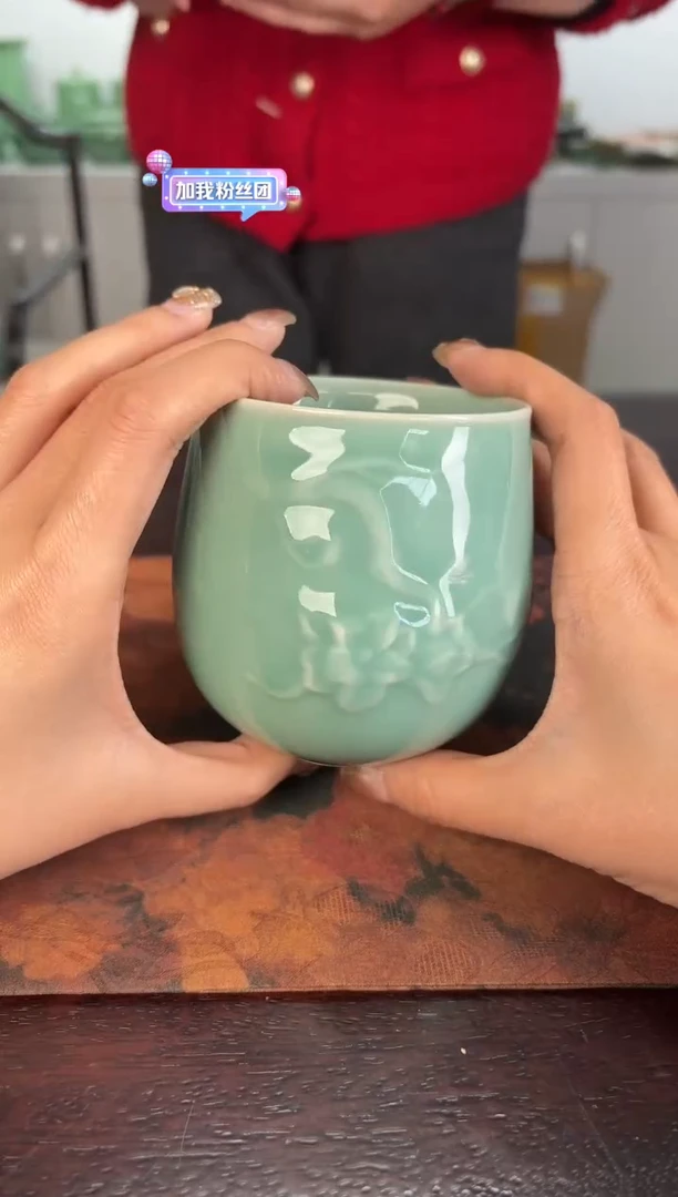 云间青瓷 小米茶器  春