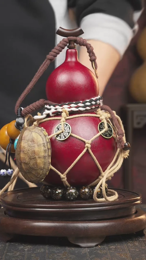 【闪购商品】0841号大漆酒葫芦一物一拍