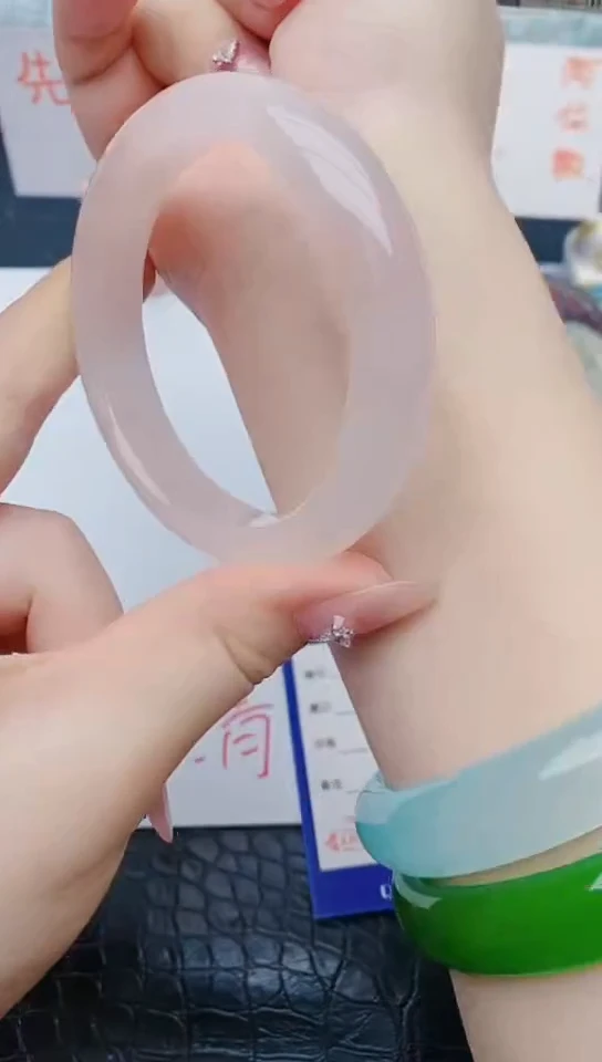 石英质玉手镯未镶嵌z53+57-58