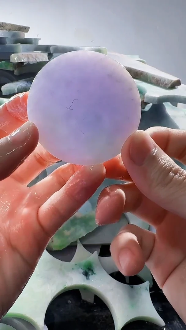 裸石翡翠缅甸翡翠A货文2652