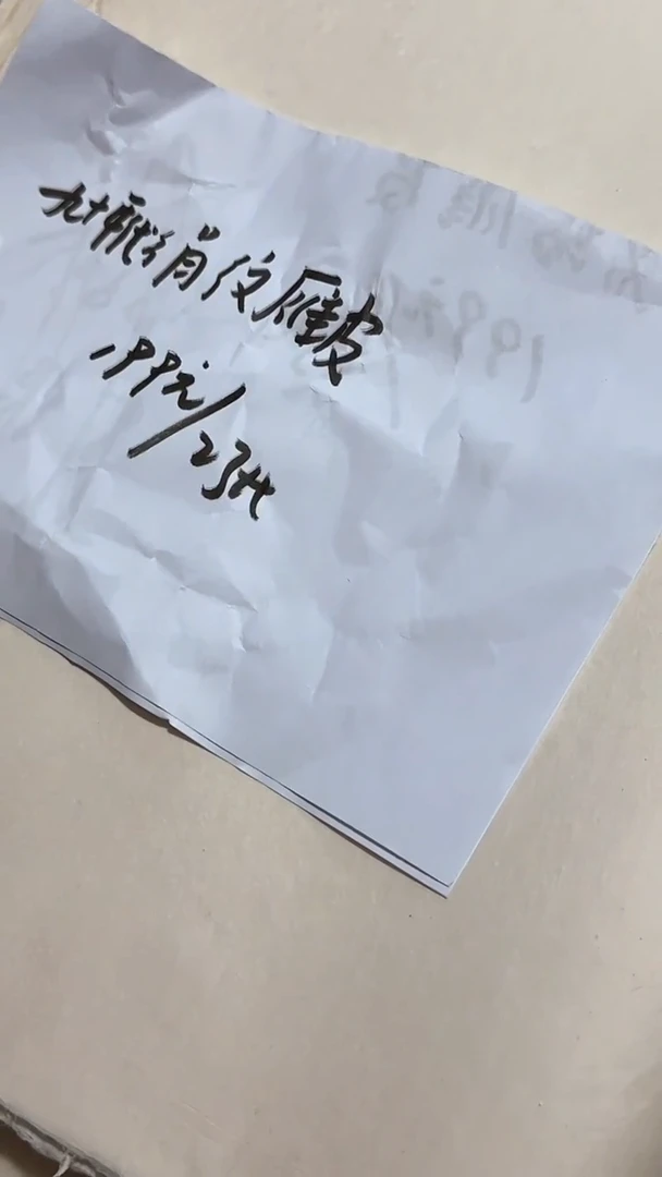 书法28号 绢纹雁皮90年代1人2张