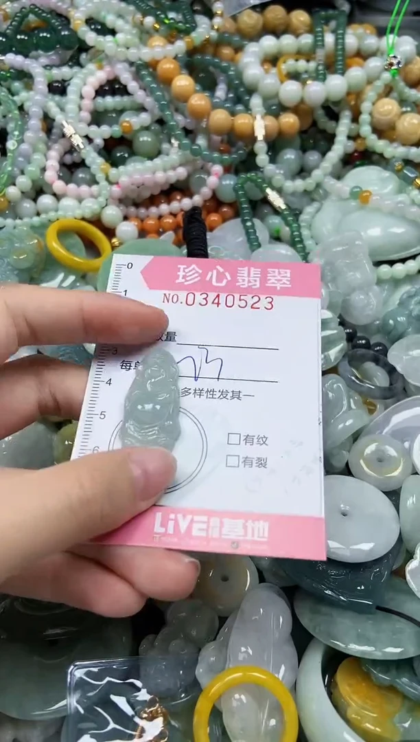 颈饰未镶嵌翡翠闪购0340523