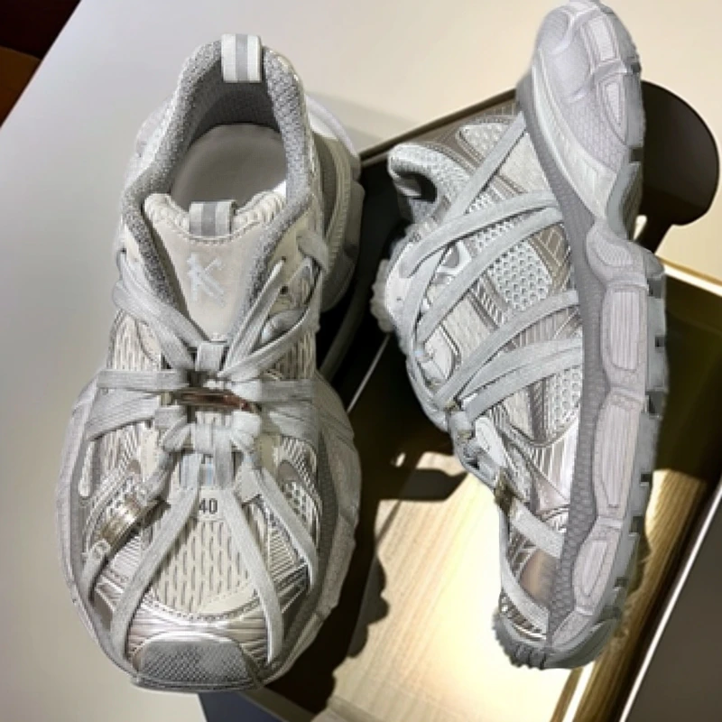 欧货高档新款男士潮流休闲老爹鞋