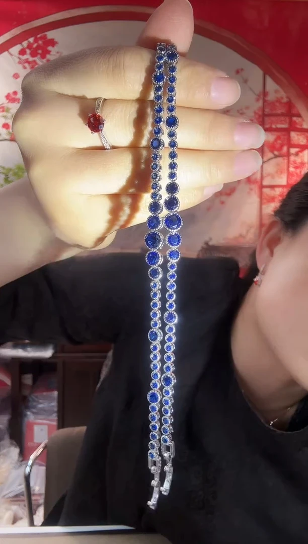 推荐款蓝色手链000