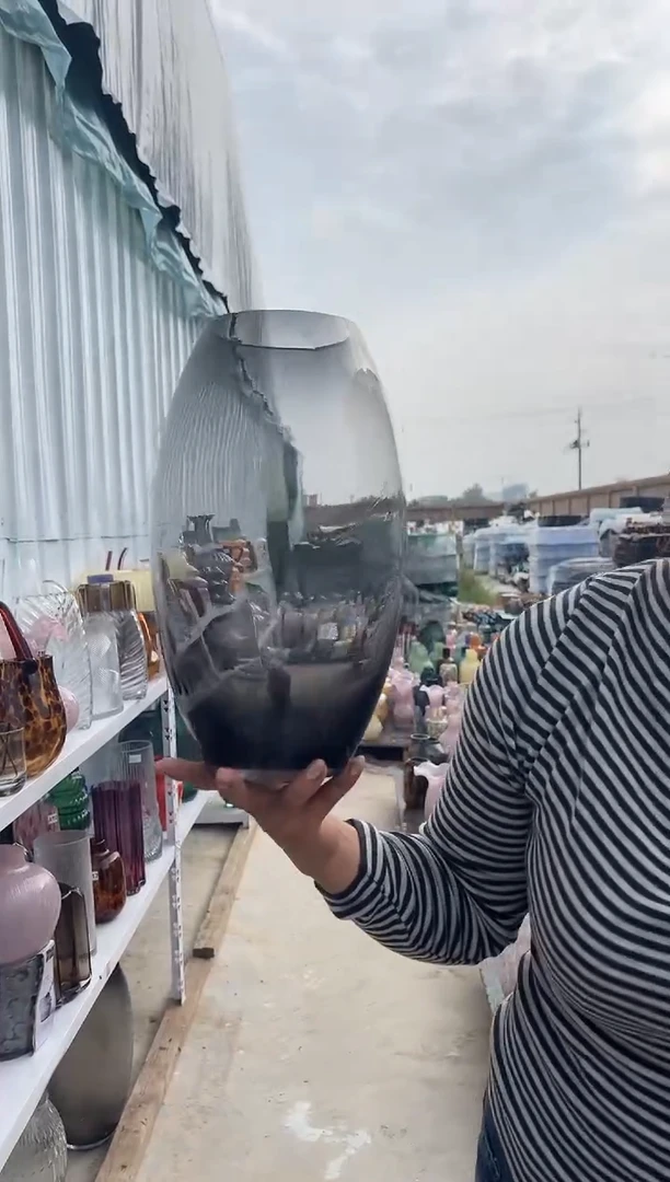 玻璃花瓶用于客厅桌面插花装饰