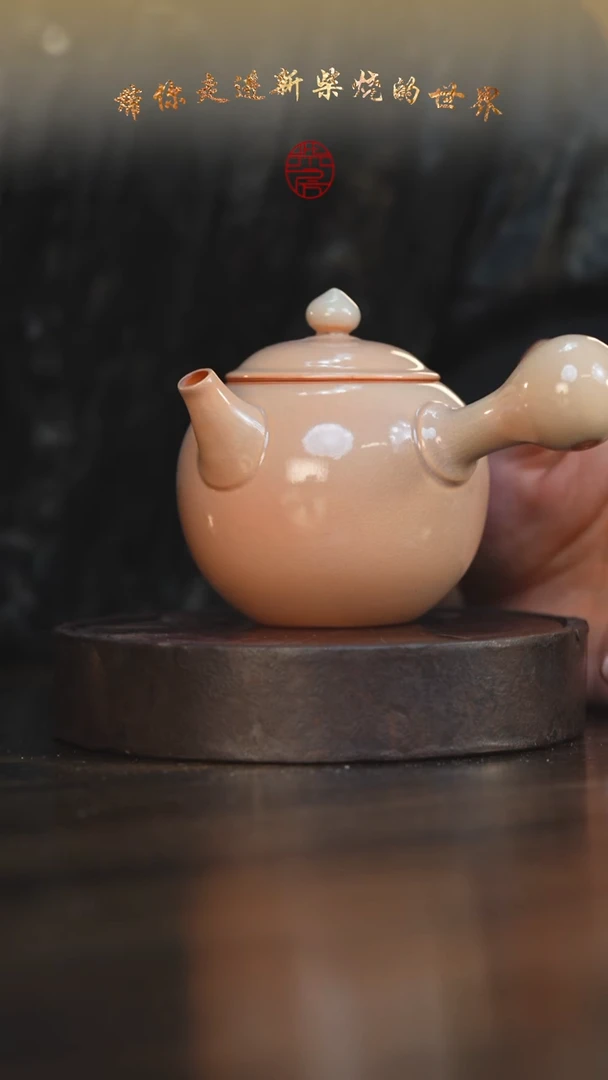 23柴房陶瓷柴烧煮茶壶