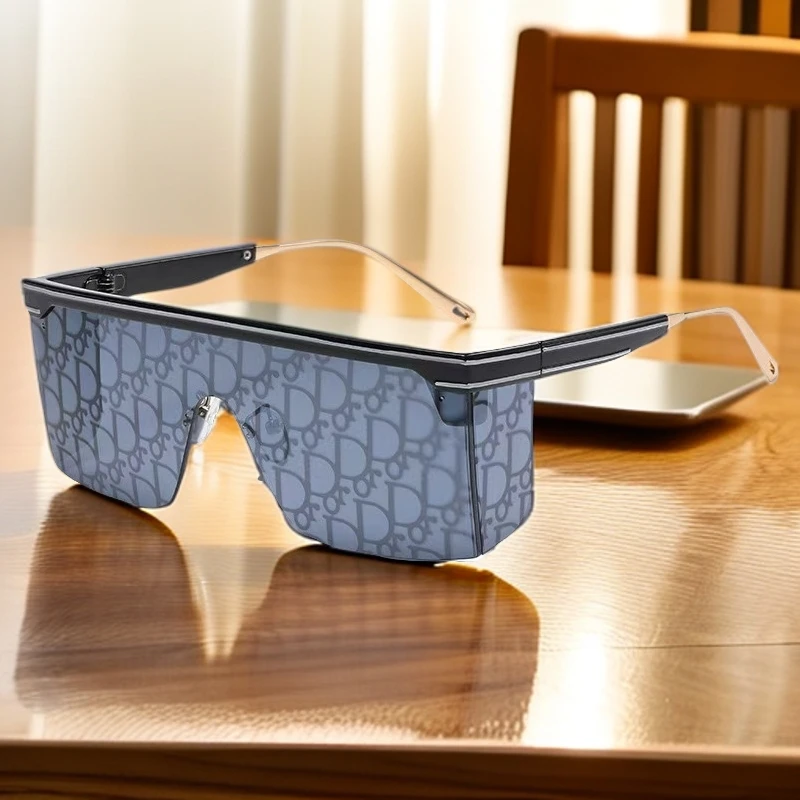 轻奢风遮阳墨镜高级感金框