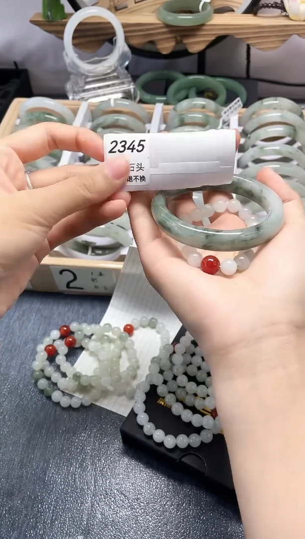 未镶嵌手镯石英质玉2345