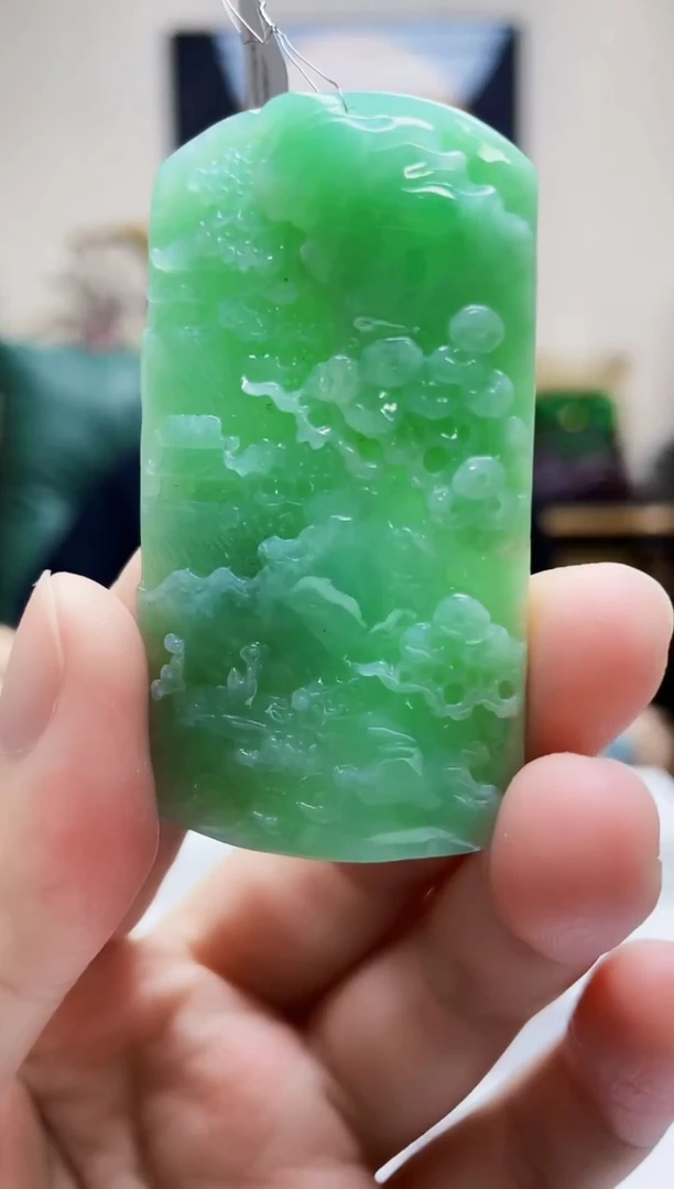 未镶嵌定制翡翠吊坠21