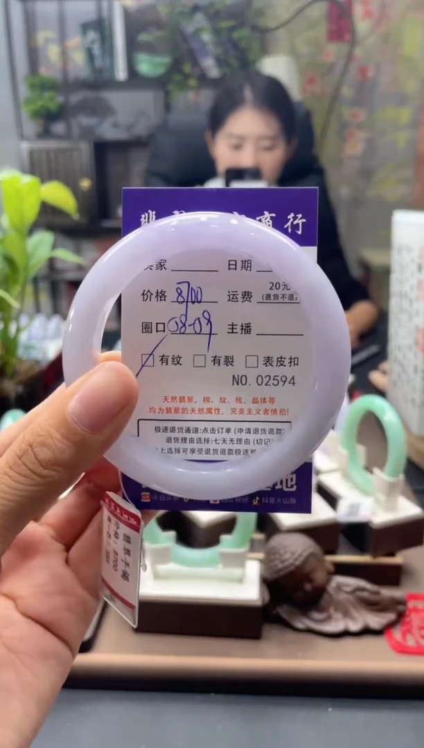 未镶嵌手镯翡翠2594*****