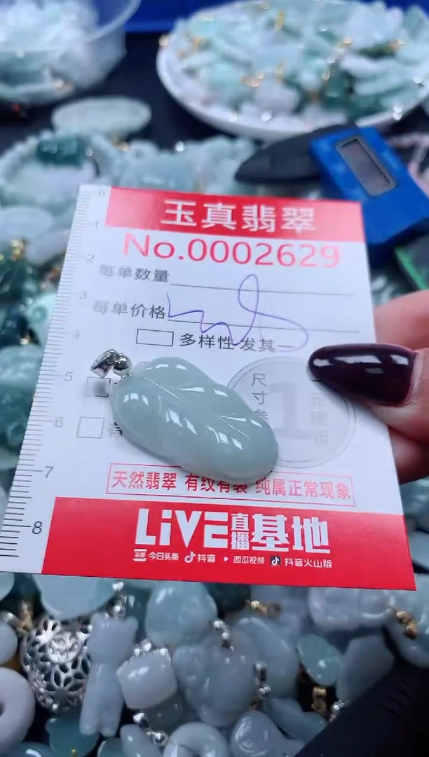 吊坠(不含链)未镶嵌翡翠2629