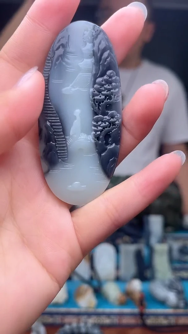 未镶嵌和田玉挂件1