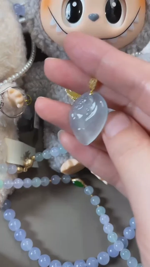 翡翠未镶嵌吊坠(不含链)天然缅甸翡翠吊坠