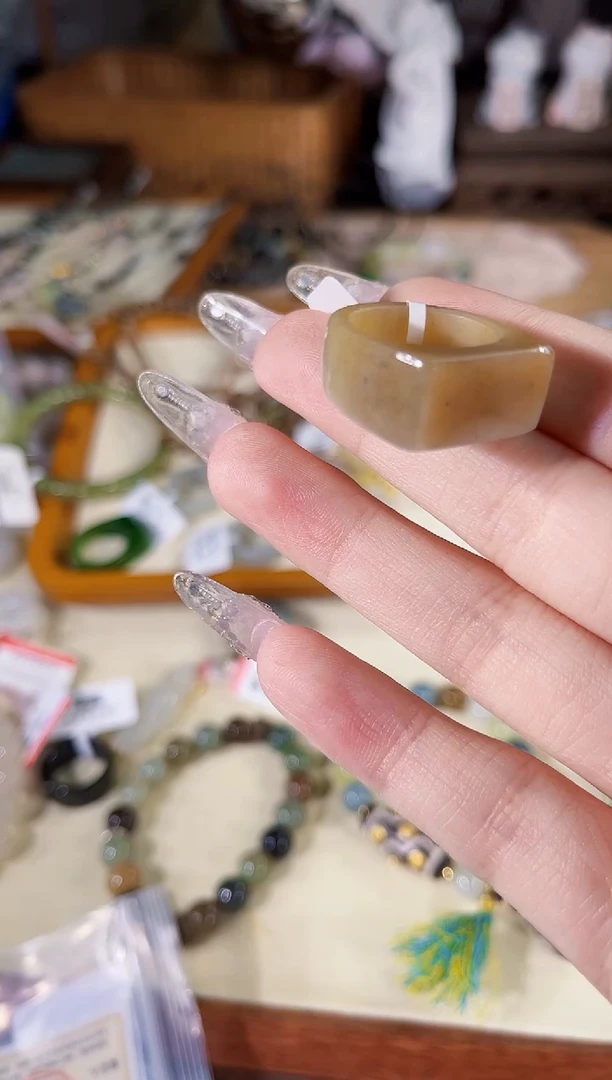 未镶嵌戒指和田玉多样性发货其一孤品默认微瑕