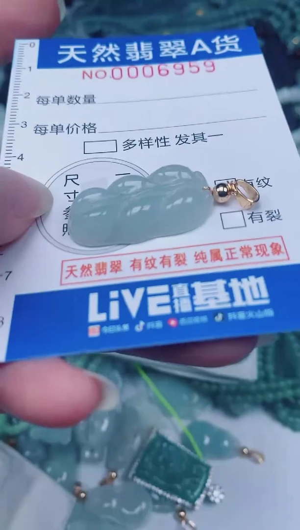 颈饰未镶嵌翡翠00006959