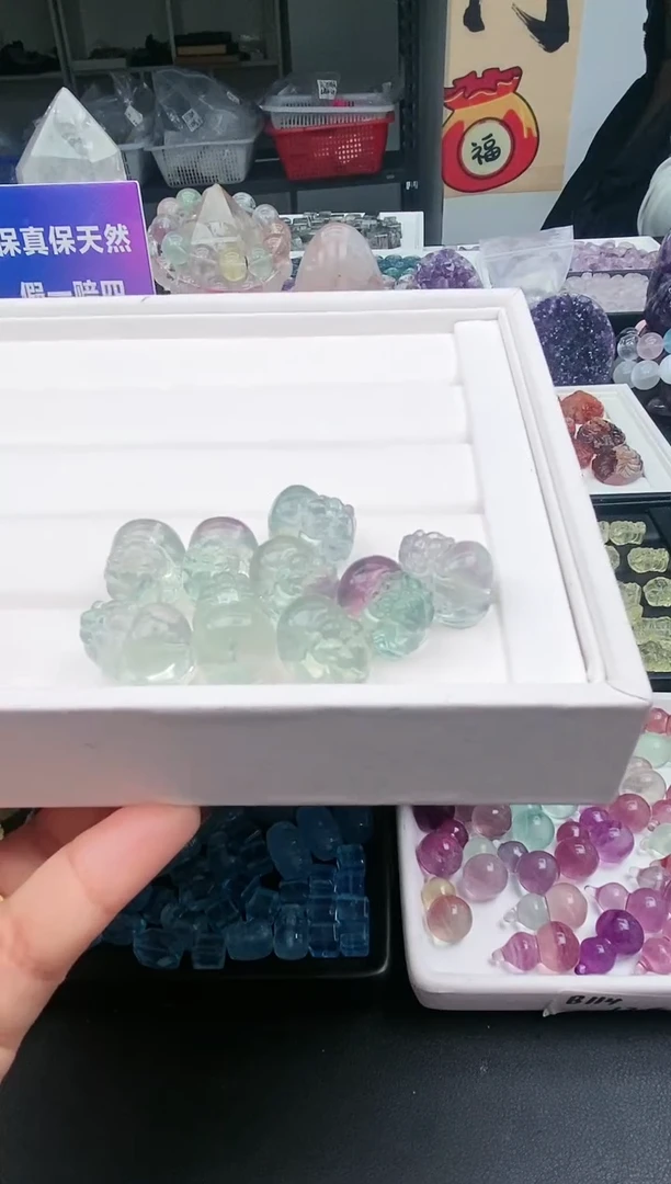 【闪购商品】萤石颈饰未镶嵌19a多样性发其一/1.16/1个